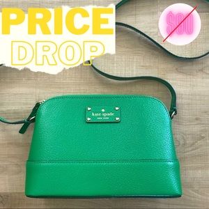 $⬇️ Kate Spade Small Kelly Green Handbag